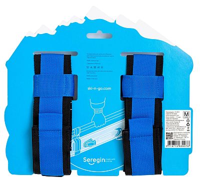 Превью Стяжка для горных лыж и палок SKI-N-GO (Пара) Blue 60-95 (643VZ-TL17_BLBU)